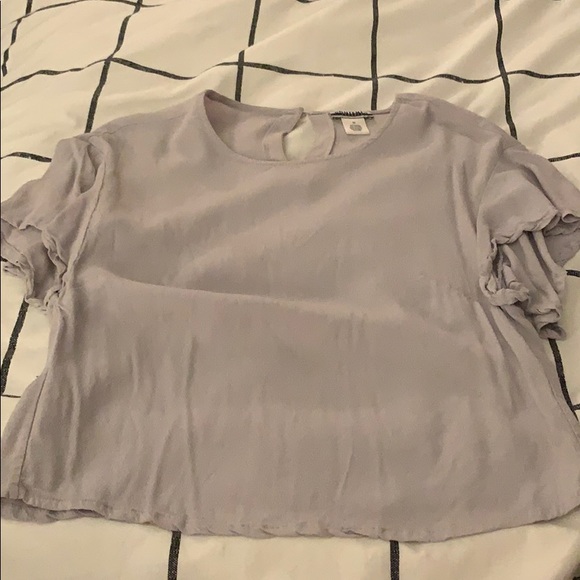 Shirt with ruffle sleeves - Picture 1 of 1